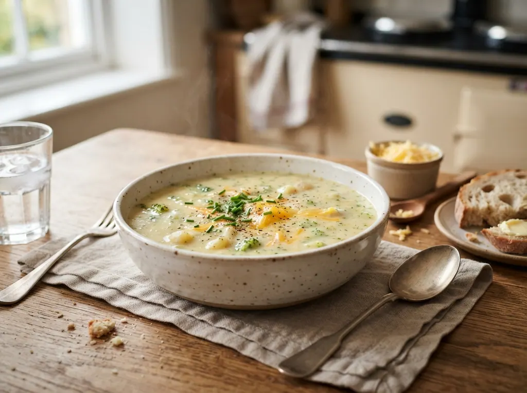 Creamy Broccoli and Potato Soup