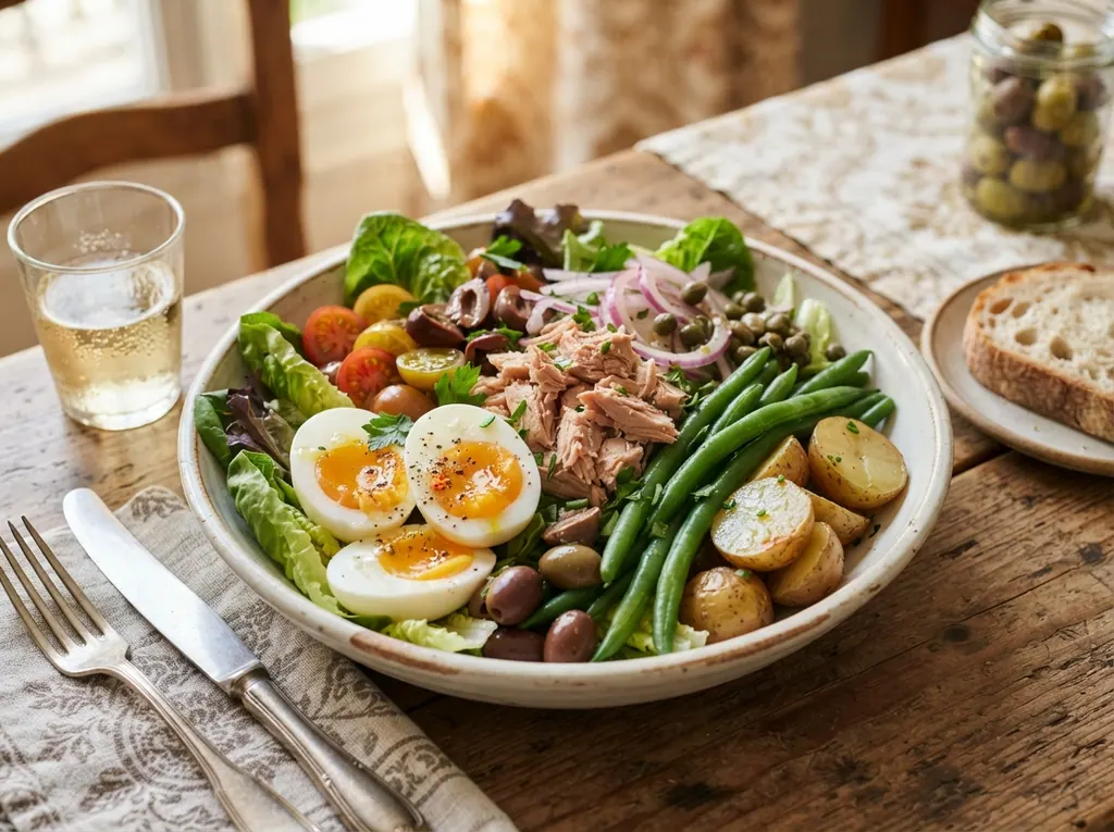 Classic Tuna Niçoise Salad