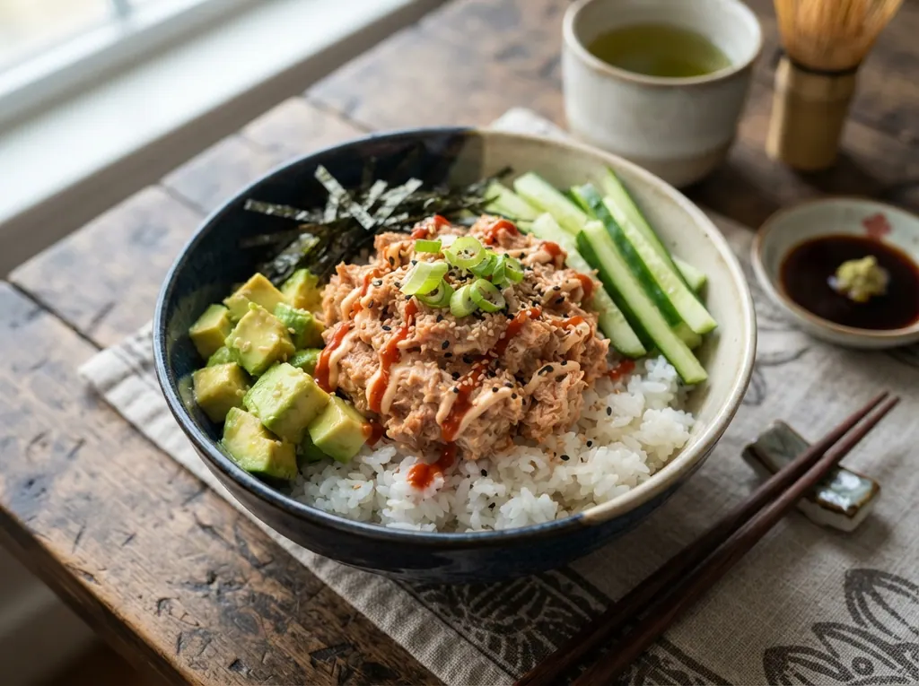 Spicy Tuna Rice Bowl