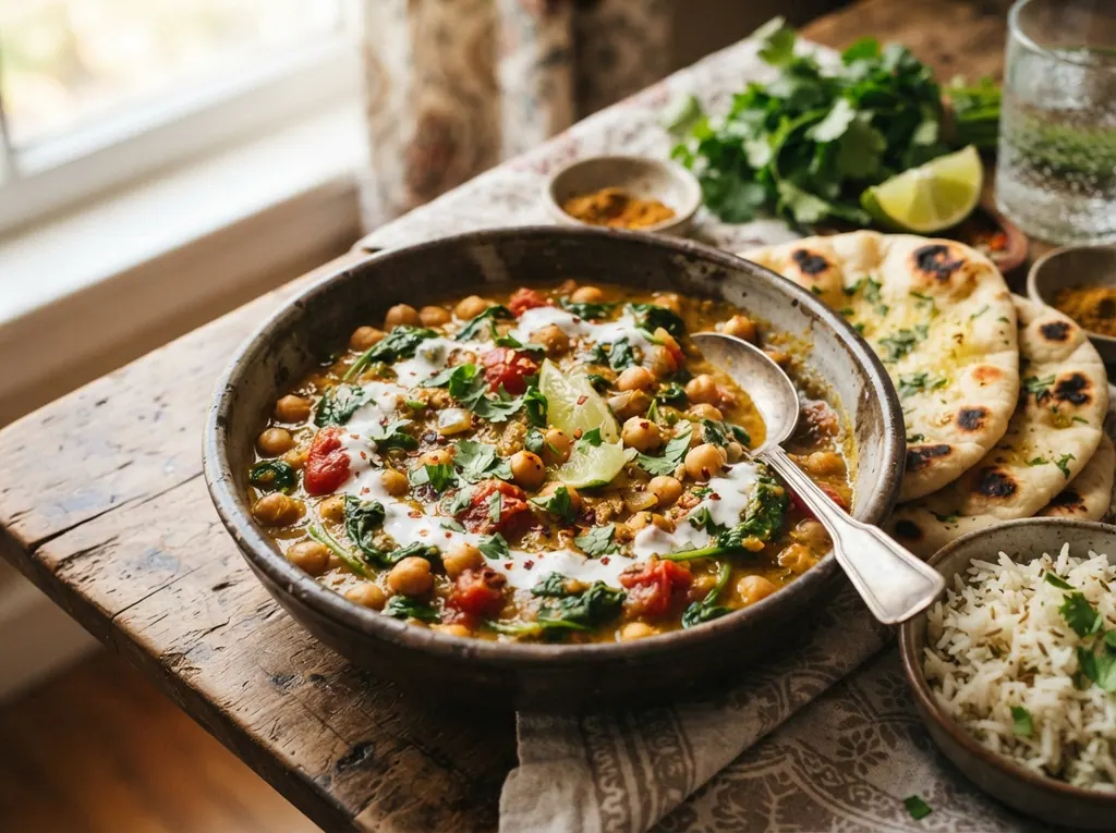 Creamy Coconut Chickpea Curry