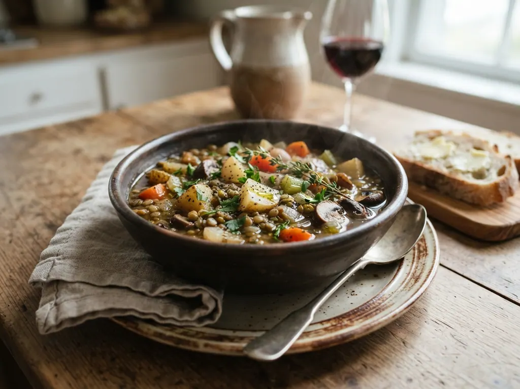 Hearty Lentil and Vegetable Stew